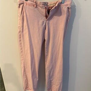 Pilcro Light Pink Ankle Jeans